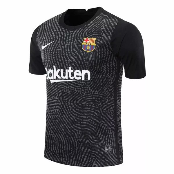 Camiseta Barcelona Portero 2020-2021 Negro